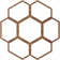 Florin Wood Fretwork Pierced Ceiling Medallion
