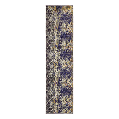 Dimonetta Washable Abstract Indoor Rug