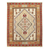 Oriental Area Rug in Beige
