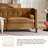 78''  Wide Velvet Tufted Square Arm Sofa-1301436044