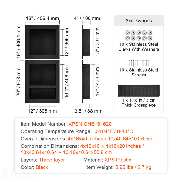 Dimensions du produit