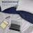 Martex Solid Color Reversible Comforter and Sham Bedding Set Super Soft Brushed Fabric-27169382-18040442