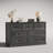 Modern 55" W 7 Drawer Dresser,Multi-Functional Wood TV Stand -114247142