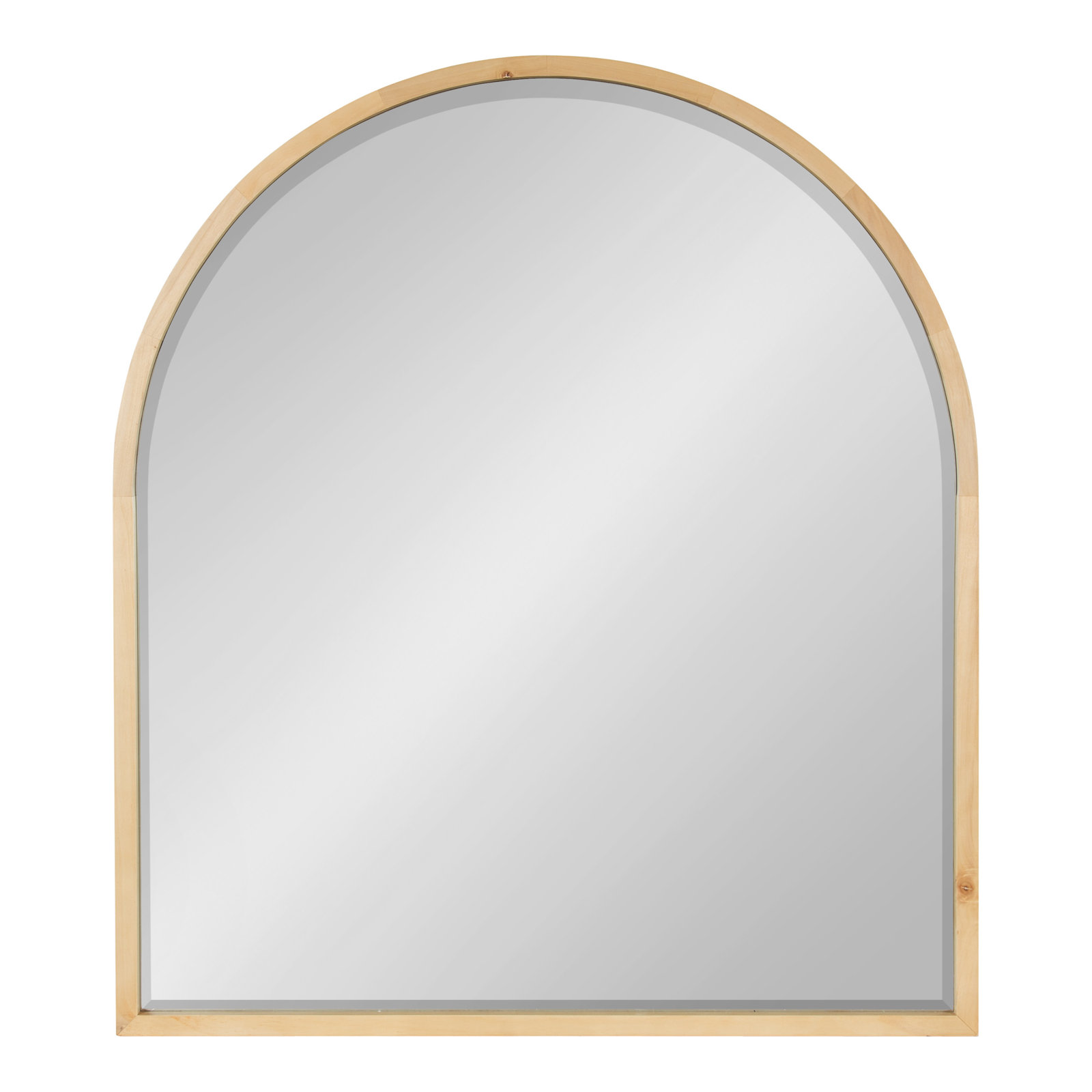 Glover Wood Arch Mirror, Natural