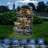 Cascade Fountain with Lights