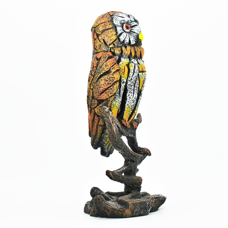 Adam & Friends Home Decor Resin Wilderness Statue Sculpture | 1-Piece | Owl