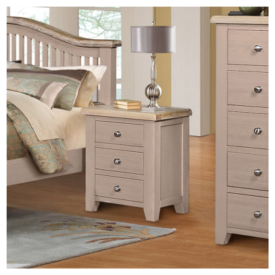 3 Drawer Bedside Table