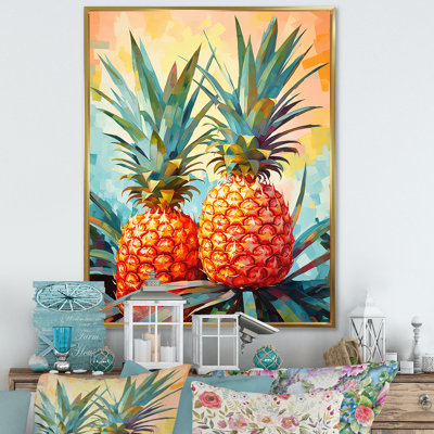 Sérénade ensoleillée à l'ananas