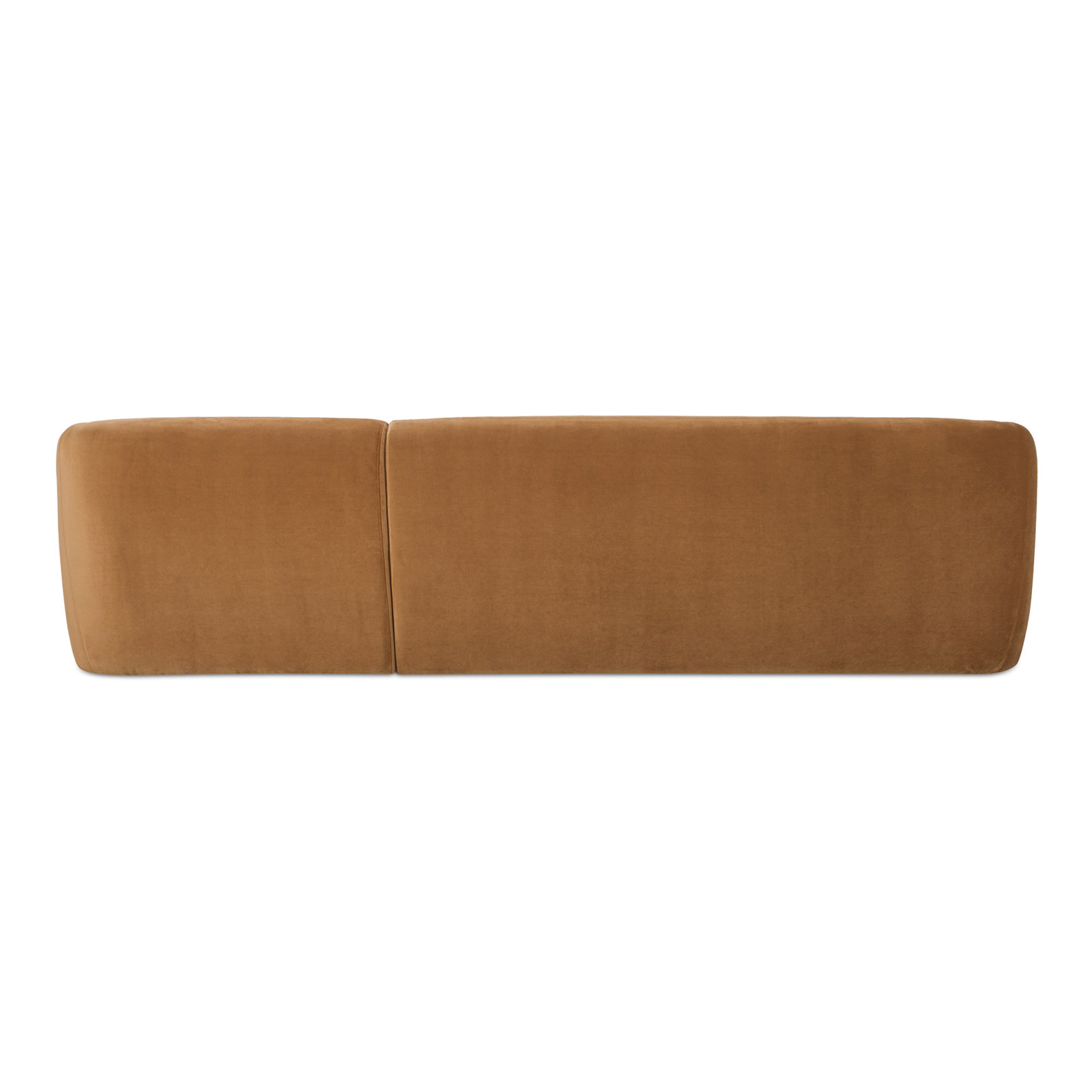 Penelope Sectional, Left Hand Facing, Camel Faux Mohair