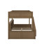 Lit superposé avec armoires de rangement et port USB-442845452-442845457