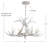 Rohrbach Candle Style Wagon Wheel Chandelier-238798684-184862635