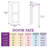 32'' X 80''H White 2 Panel Solid Manufactured Wood Primed Interior Shaker Slab Door-115637289