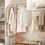 Cintre standard en velours Rusch