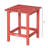 Square Outdoor Side Table , 15'' in. W 15'' in. D-66338477