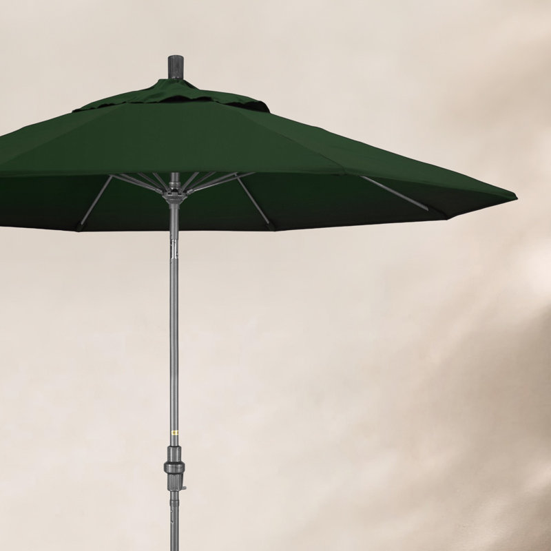 Parasol de marché 9 pi Lisah, Toile verte Pacifica