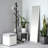 Sleek 8-hook Adjustable Coat Rack