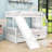 Everetta Kids Twin Over Full Bunk Bed with Drawers-1119305888