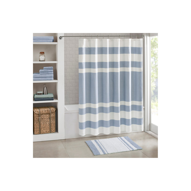 Reversible Bath Rug, Single- 30" L x 20" W, Blue