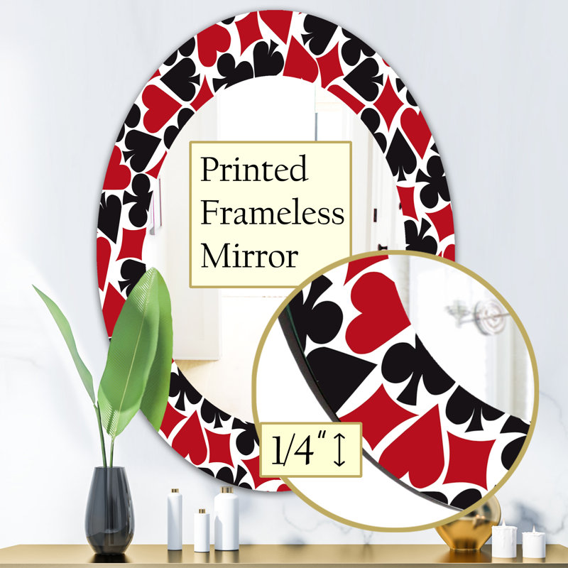 Miroir d'appoint mural, H 31,5 po x l 23,7 po