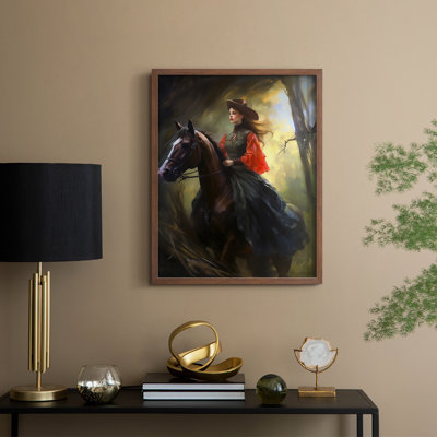 Reproduction encadrée WOMEN Series CDXCII - bois massif