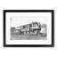 Locomotive Illustration in Black and White - Picture Frame Drawing Print-55580503-55580507
