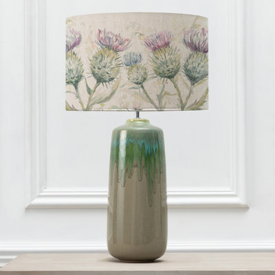 Thistle Glen Ceramic Table Lamp