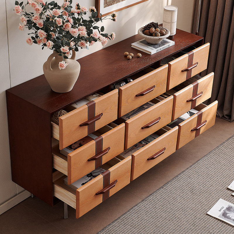 Modern minimalist high-end sideboard