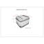 Sommer - Pouf carré - Naturel-120220491
