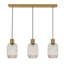 3 - Light Copper Chandelier Pendant
