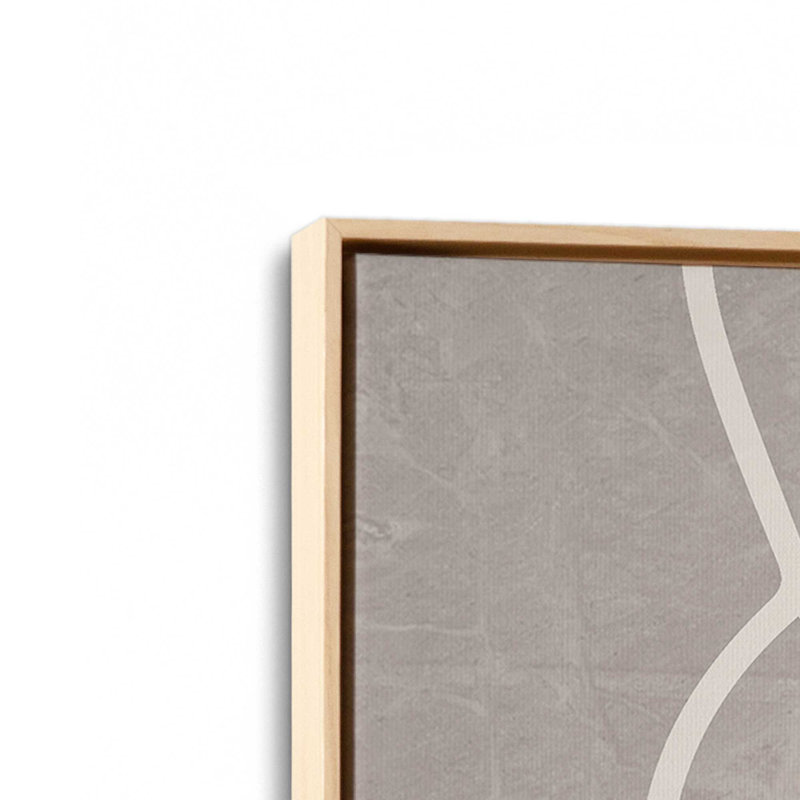 Silent Journey v2 Print, American Maple Floater Framed Canvas, 30.75" H x 20.75" W x 1.75" D