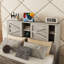 Lit plateforme Grose avec table de chevet, commode et station de charge-117987724-117987727