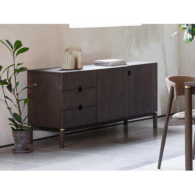 63" Wide 3 Drawer Sideboard