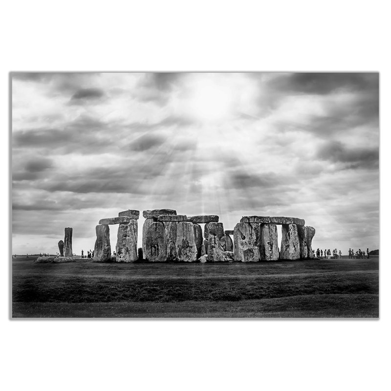 Celtic Stonehenge - Wrapped Canvas Print, 20cm H x 31cm W