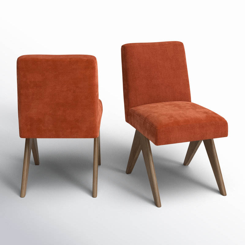 Brittnie 18'' H Upholstered Parsons Chair, Terra Performance