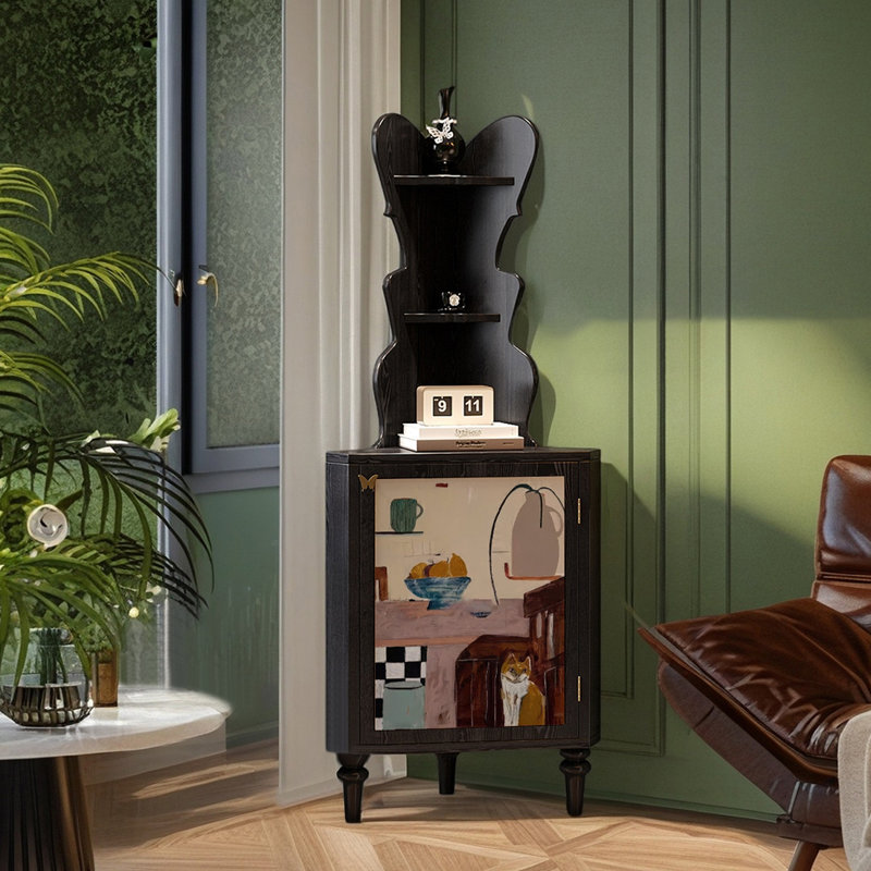 Armoire d'appoint en bois moderne et créative