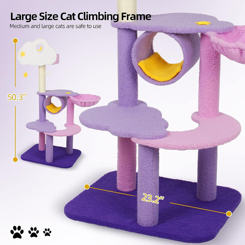 Domilis 50.3'' H Cat Tree