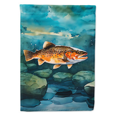 Benediktas Double Sided 40'' H x 28'' W Polyester House Flag