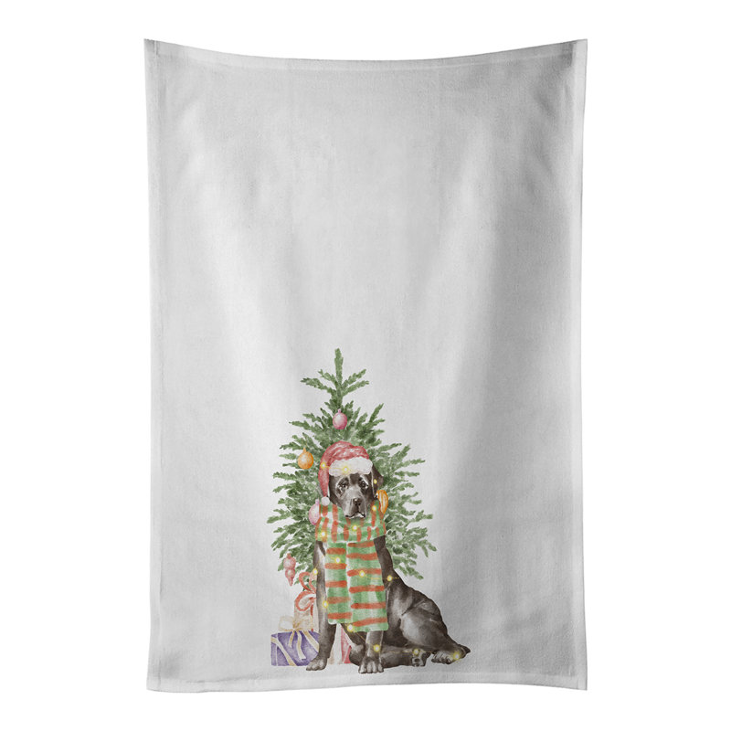 Ensemble de 2 serviettes de cuisine Labrador Retriever