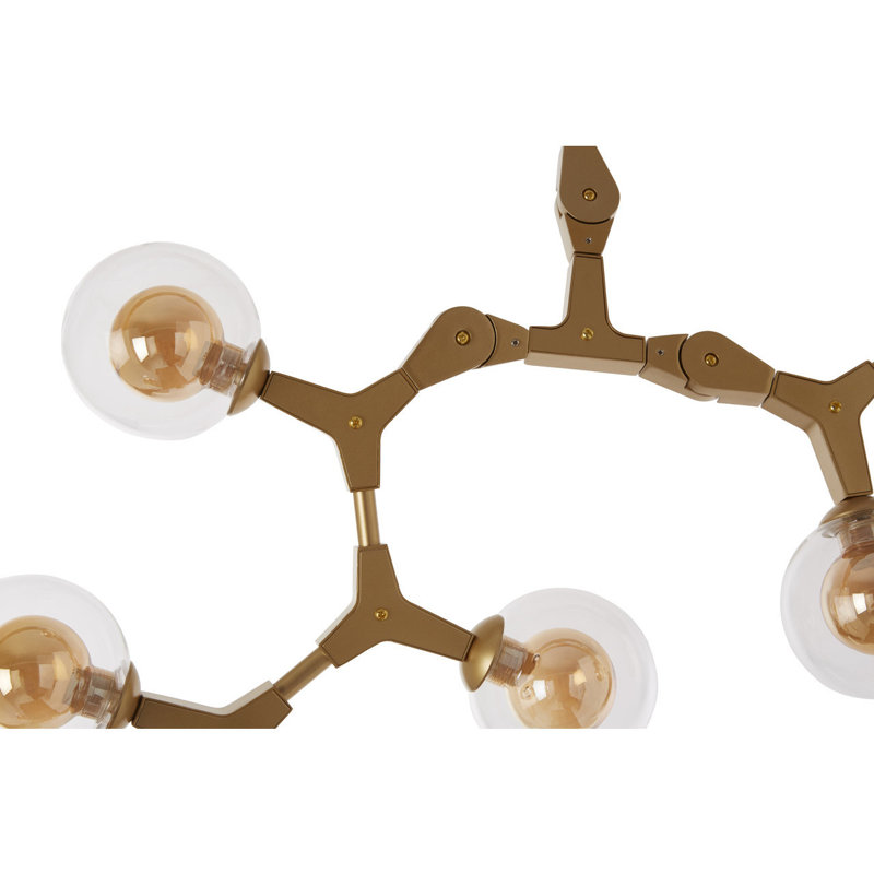Kane 12 - Light Gold Unique/Statement Pendant