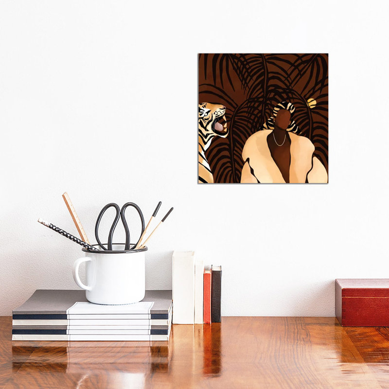 «In the Wild» par Bria Nicole, impression sur toile tendue, H 12 po x l 12 po x P 0,75 po