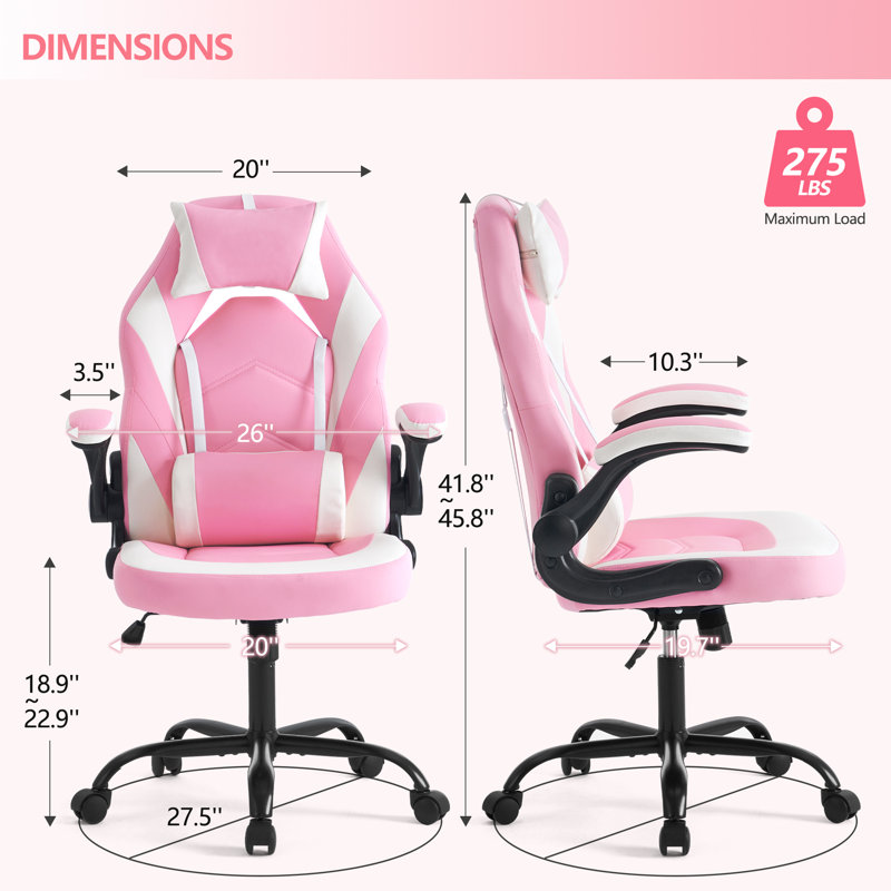 Shelby Series Ergonomic Gaming Chair - Adjustable Gaming Chair, Office Chair With Lumbar and Neck Support, High-back Racing-Style Gaming Chair, Computer Chair