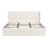 Large-Capacity Upholstered Storage Bed With Drawers,Beige,King