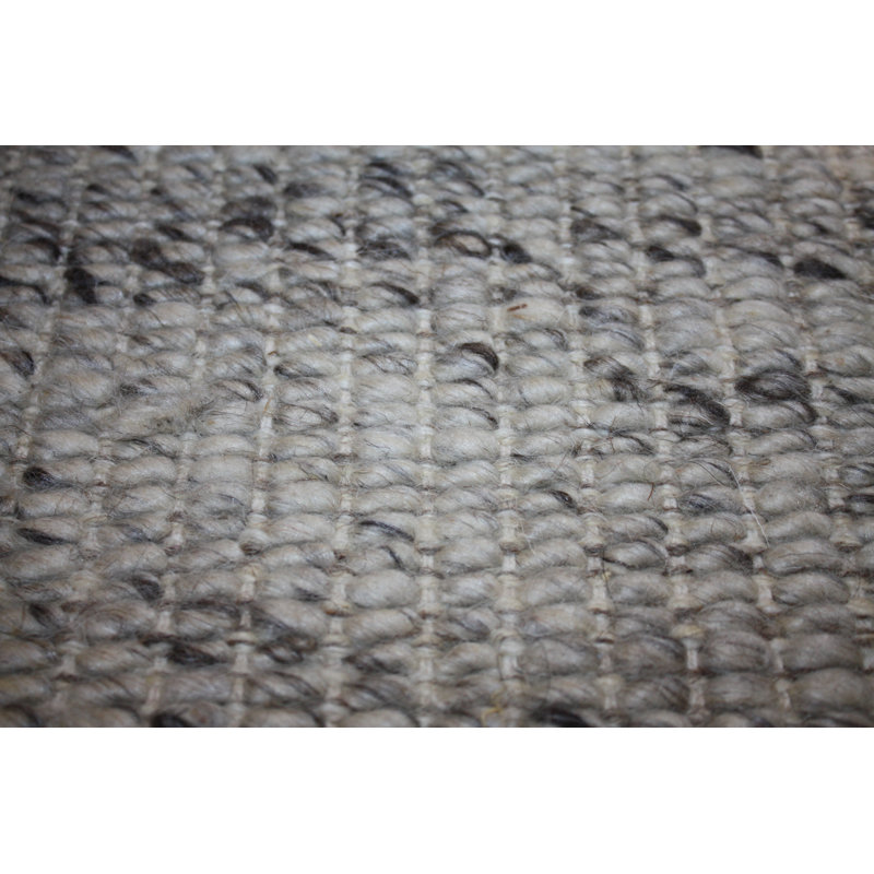 Stets Hand Woven Wool Beige Indoor Rug, Rectangle 200 x 300cm