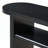 Console Table with Rounded Edges and Sturdy Shelf-1083590697