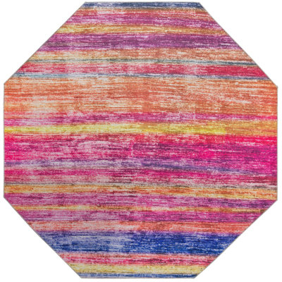 Ikhasa Chenille Abstract Indoor Rug