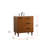 Baldwin 30'' Single Bathroom Vanity with Engineered Marble Top-1157872819