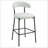 26Inch Teddy Fabric Counter Height Bar Stools-507484377