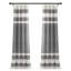 Paire de rideaux semi-transparents en mélange de coton Cape Cod Lush Decor (ensemble de 2)-1365382745-1365382746