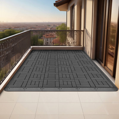 Auxiliary products for splicing plastic floors, 60edge sealing strips and 4corners,Dark Gray