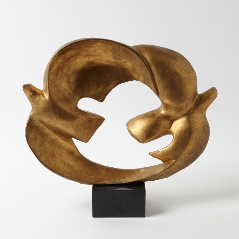 Doves of Peace Sculpture-Sm, 14" H x 16" W x 4.25" D